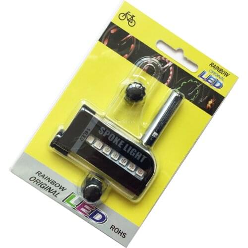 50Pcs/Lot LED Bike Spoke Light 14 LED Cycling Light Wheel Spoke Bike Light Spoke Light 30 Changes