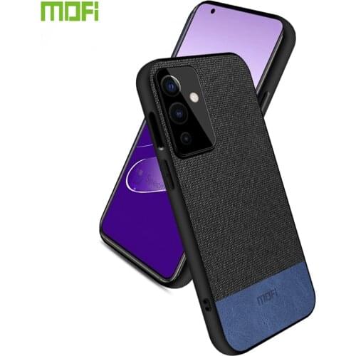Case For Oneplus 9 Pro Fabric Shockproof Soft Silicone Back Cover MOFi Original Luxury One Plus 9 1+9 Capas Coque Cases