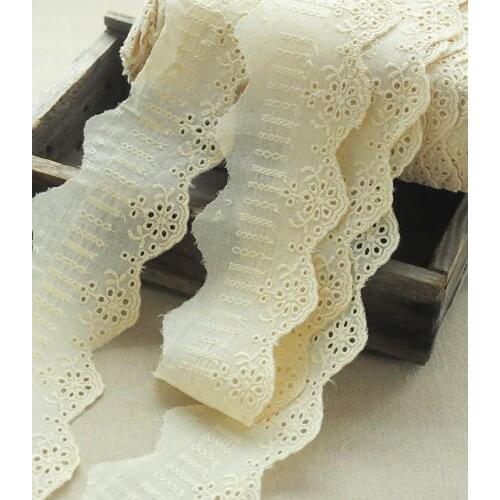 Hot Sale 5 Meters Blue Green ExquisiteEmbroidered Lace Trim Clothing Decorative Ribbon Home DIY Sewing Wedding Crafts Decoration