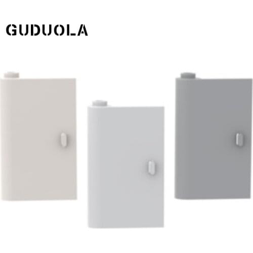 Guduola Building Block Door 1x3x4 Left with Hollow Hinge 58381/3193 Special Brick MOC Build Educational Toys 10pcs/LOT