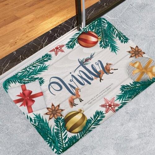 Creative 3D Printing Tropical Leaf Hallway Carpets and Rugs for Bedroom Living Room Carpet Kitchen Bathroom Anti-Slip Floor Mats