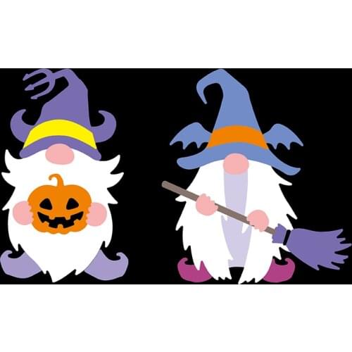 Metal cutting die Halloween gnome craft scrapbook card decorative die template for diy album paper card die stencil