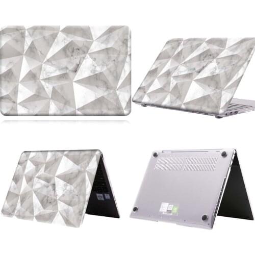 Multi Grey Geometric Anti-slip Laptop Case For MateBook 13/13 AMD Ryzen/14/D14/D15/X 2020/X Pro/Pro 16.1/Honor MagicBook 14/15