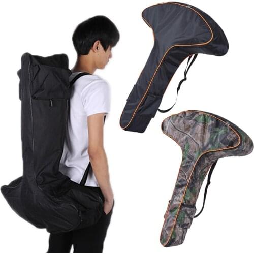 Portable T Shaped Bow Bag Adjustable Shoulder Strap Oxford Bow Carry Case Outdoor Archery Hunting Accessories