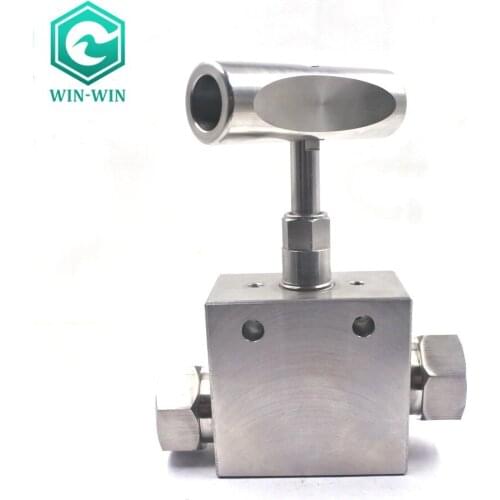 Waterjet HP Stainless Steel Hand Valve,Straight,10078889,4100 bar 0.56 9/16" Water Jet High Pressure Fittings