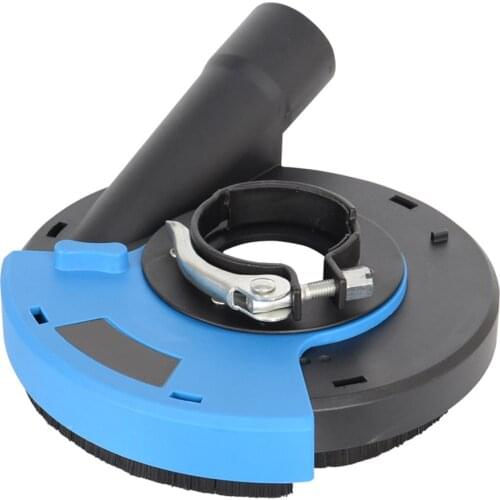 Premium 5 Inch Angle Grinder Dust Shroud Cover Tools For Concrete Marble Granite Engineered Stone Grinding Dust Collection