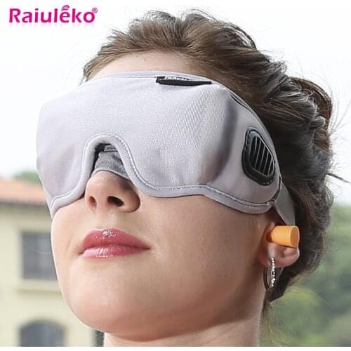 High-Grade Fabric EyeShade Portable Sleeping Eye Mask Eyepatch Padded Shade Cover Eye Mask Night Rest Blindfold Sleep Bandage
