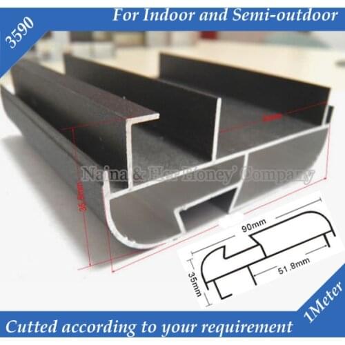 1meter/pc 6meters/lot 3590 Arc Corner LED Display Screen Frame Suit for P7.62,P10 ,P16,P20 Indoor and Semi-outdoor