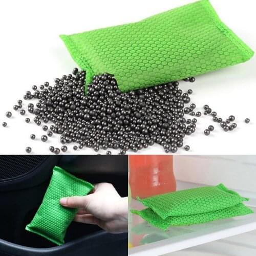 1Pc Natural Bamboo Charcoal Bag Air Purifying Bag Odor Absorb Bamboo Charcoal Air Freshener Deodorant