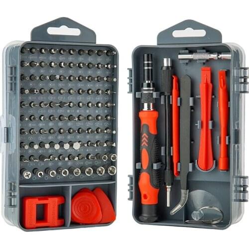 115 in one dismantling combination clock and watch mobile phone disassembly and repair tool chrome vanadium screwdriver set