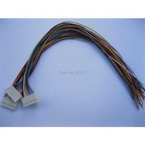 300 Pcs Per Lot 2510 Pitch 2.54mm 9 Pin Female Connector with 26AWG 300mm Leads Cable 2510-8P Brand New HIGH Quality HOT Sale