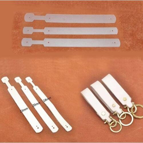 Handmade leather DIY Key Chain Lanyard PVC drawing 18/20/23mm