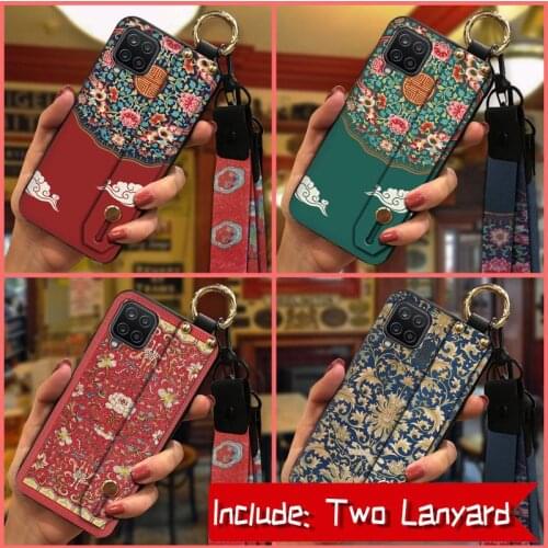 New Back Cover Phone Case For Samsung Galaxy A12 5G/SM-A125M/A125F For Girls Phone Holder For Woman