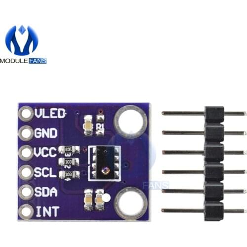 ALS/PS Digital Ambient Light Sensor Proximity Distance Sensor Module Light Detection Photosensitive Sensor DIY
