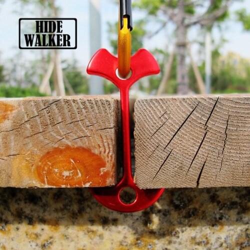 Long Version Camping Anchor Peg Tent Peg Fish Bone Nail Hook Fish Shape Aluminum Stake for Seck And Plank Road Tent Accessories