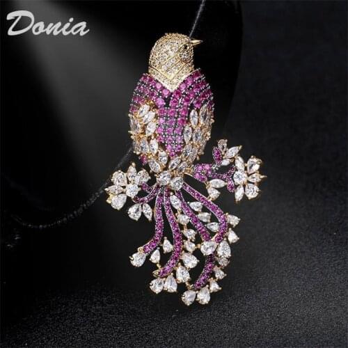 Броши птица на одежду DoniA China At AliExpress