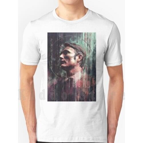 Nothing T Shirt Diy Big Size 100% Cotton Hannibal Lecter Nbc Hannibal Mads Mikkelsen Wisesnail