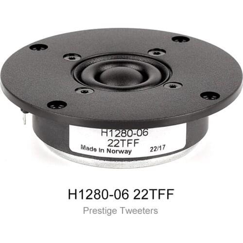 HF-228 HiFi Speakers 1 Inch soft dome tweeter unit /H1280-06 22TFF/ 6 ohm 91dB