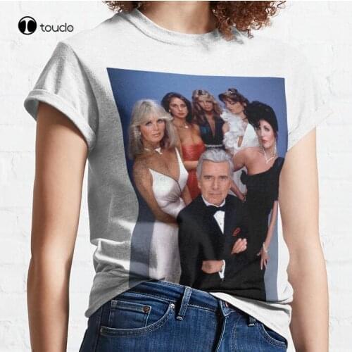 New Dynasty Classic 80S Tv Sitcom Show Linda Evans Krystle T-Shirt Cotton Tee Shirt