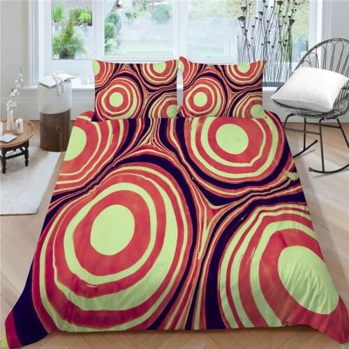 Bedding Set King Size Duvet Cover Colourful Pattern Printing Queen Full Double Child Girls Bedroom Decor Creative Bed Gift