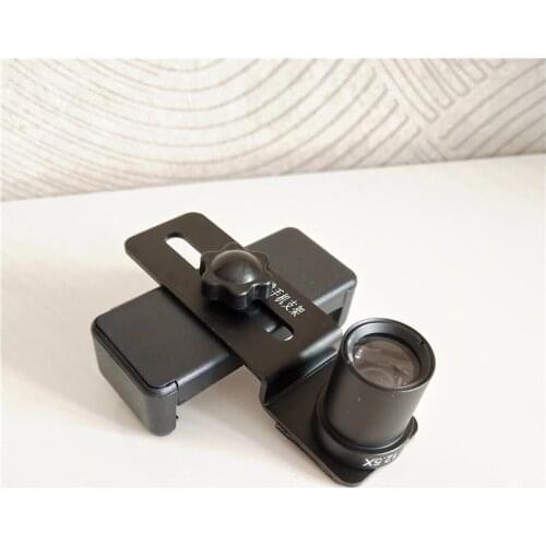 Medical Lab Laboratory Biological Stereo Microscope Use ! 23.2mm Eyepiece Lens Diameter Universal Mobile Phone Bracket Mount