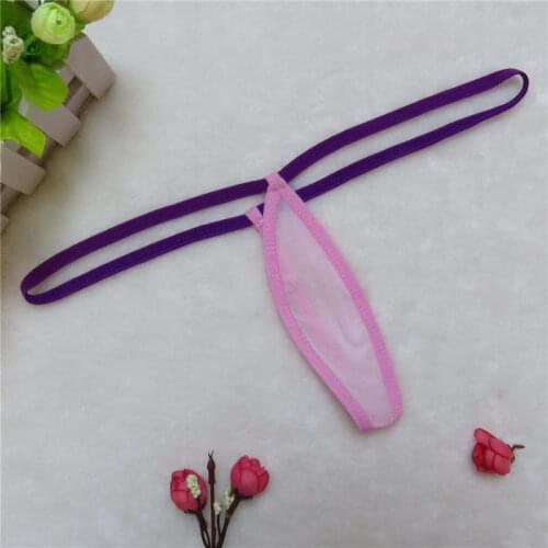 Micro bikini tanga mujer swimwear bikinis biquini tankini sexy lingerie tanga thong Transparent chiffon Jelly String Fun Beach