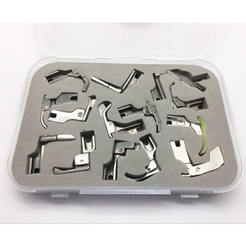 Industrial Sewing Machine 14 Presser Foot Set for Brother Juki for Mitsubishi Nakajima Rex for Seiko Singer Siruba Taiko Toyota