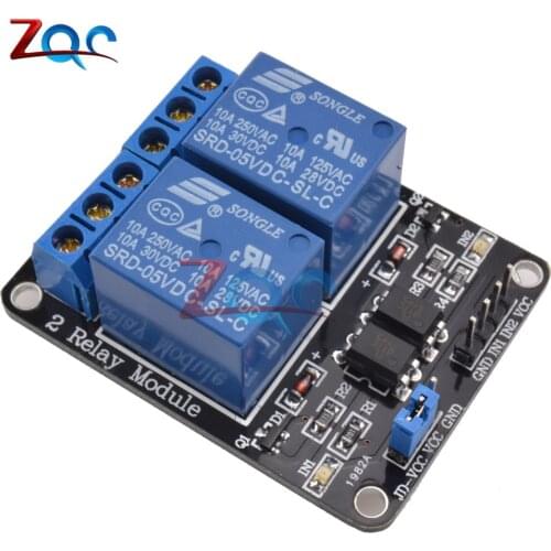Upgrade 24V two/2-Channel Relay Module Shield for For Arduino ARM PIC AVR DSP Electronic Raspberry Pi relay Shield