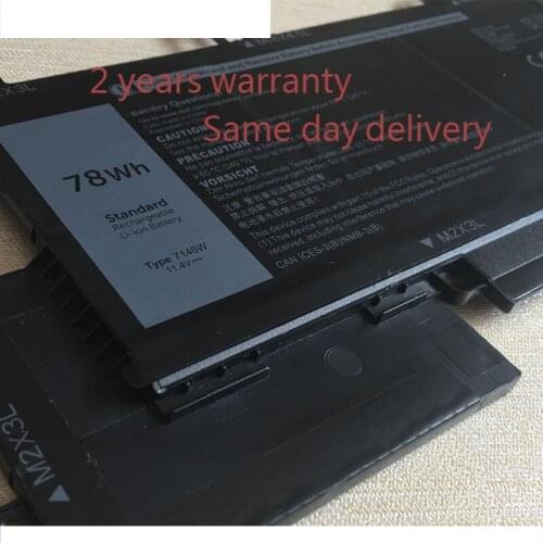 Original 7146W NF2MV Laptop Battery For Dell Latitude 7400 2-IN-1 E7270 E7260 P110G001 85XM8 02K0CK 0C76H7 New