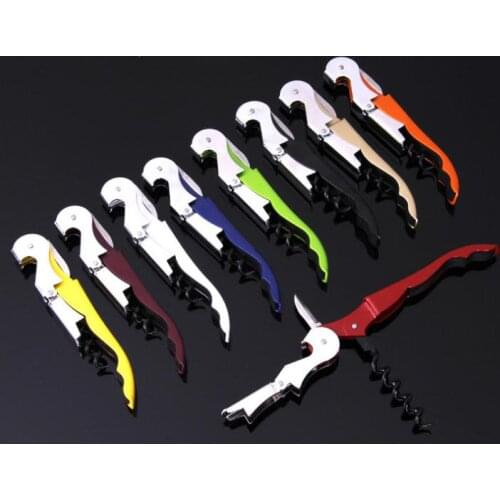 Stainless Steel Bottle Opener Sea horse Wine Corkscrew Openers Wine Corkscrew Tool Multifunction mixed colors drop shipping