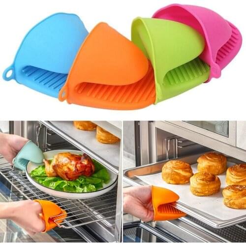 Great Quality 1 Piece Non-Slip Gloves With Silica Gel Thermal Insulation Clip For Kitchen Baking Home Bowl Microwave Oven