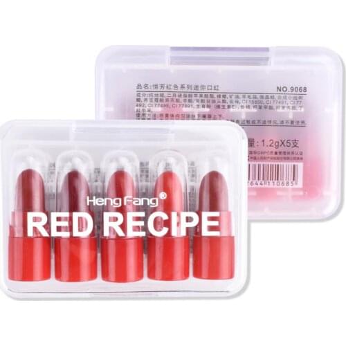 Lasting Waterproof Beauty Red Matte Liquid Lipstick Lip Gloss