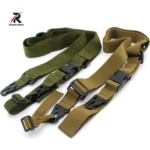 2019 Tactical Straps Three Point Rifle Sling Adjustable Bungee For Cs Strategy Airsoft Gun Paintball Hunting Braces Topselling