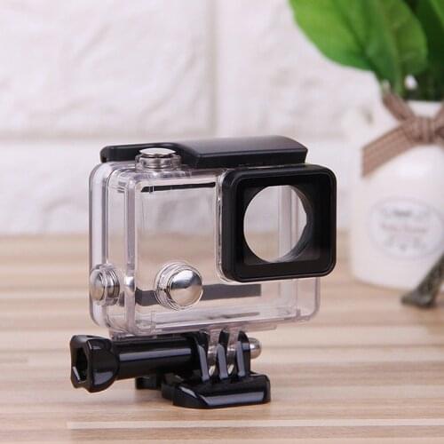 For Gopro Waterproof Housing Case For Gopro hero 4 Hero3+Hero 3 Underwater Protective Box For Go pro Accessories