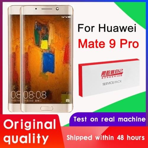 100% Original 5.5'' Display For Huawei Mate 9 Pro LCD Touch Screen Digitizer Assembly For Huawei Mate9 pro LCD With Logo