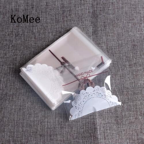 100pcs 7x7+3cm Plastic Self Adhesive Cookie Packaging Bag Wedding Candy Gift Decoration Bag many Cartoon printing Handmade bags