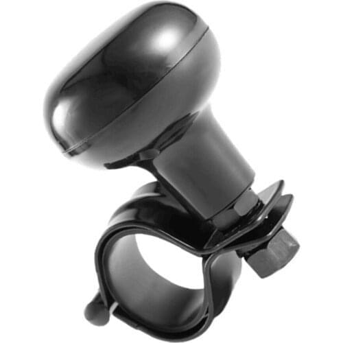 3.35in *1.97in Car Truck Steering Wheel Aid Power Handle Assister Spinner Knob Ball For Universal Car