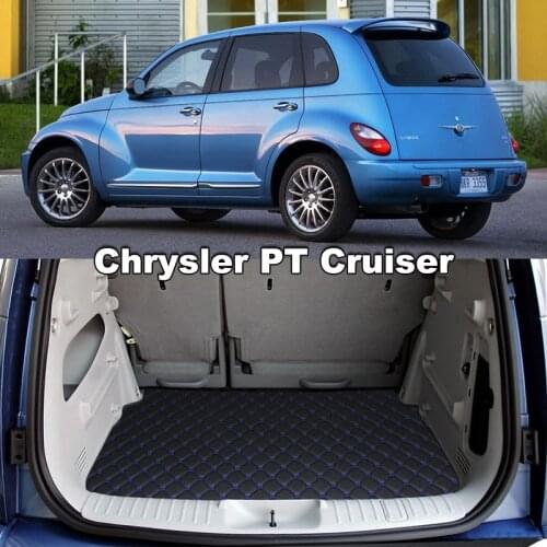 3D Leather car trunk mat cargo liner for chrysler pt cruiser 2006 2007 2008 2009 2010 2011 2012