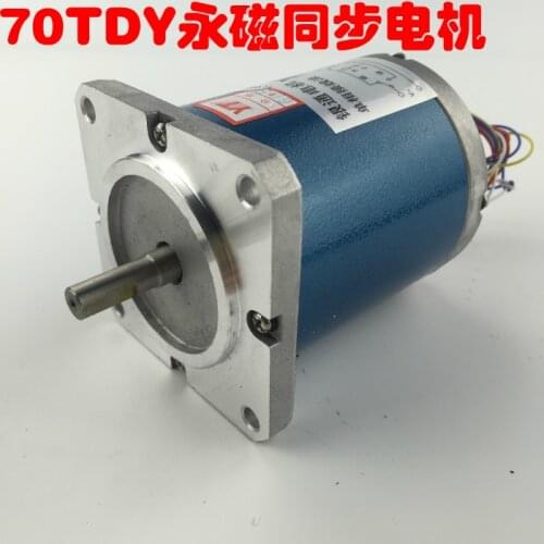 70tdy4 / 115 Permanent Magnet Low Speed Synchronous Motor Single Phase 220v 60 Turn / Min 115 Turn / Min Silver Pass