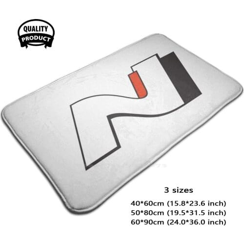 Hyundai N Logo Soft House Family Anti-Slip Mat Rug Carpet Hyundai I30 Korean Hot Hatch I30N Jdm Kdm Racing Veloster Car
