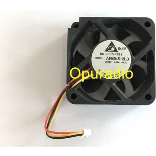 Free shipping CAR AUDIO FAN BRUSHLESS AFB04512LB 12V DC Sensor (Tach) 0.11A 45x45x15mm FOR RNS510 radiator