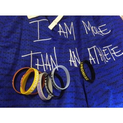 Lbj i promise kept band mvp playoffs bracelet not ring lakers james more than an athlete