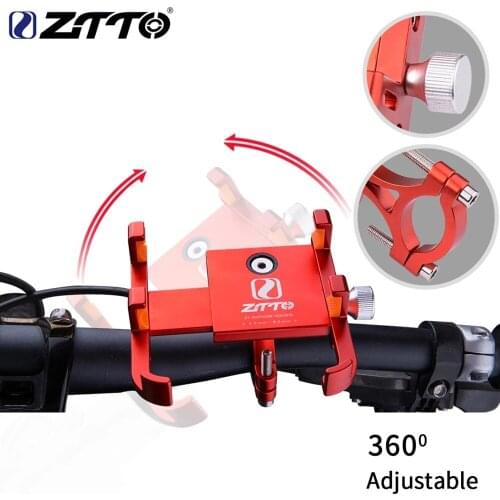 ZTTO Bicycle Mobile Phone Holder Full Cover Motorcycle Universal Mount HandlebarMTB Cell Holder Road bike phoneholder Bike parts
