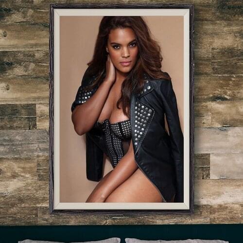 E048 Yvonne Simone Sexy Model Movie Star Wall Silk Cloth Poster Art Home Decoration Gift