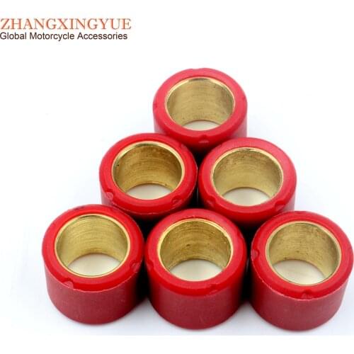 Scooter Variator Roller Set 16x13mm 4g 4.5g 5g 5.5g 6g 7g for Honda 50 Dio GP SP ZX SFX SJ Bali Sky SH Vision Lead SRX X8R 50cc