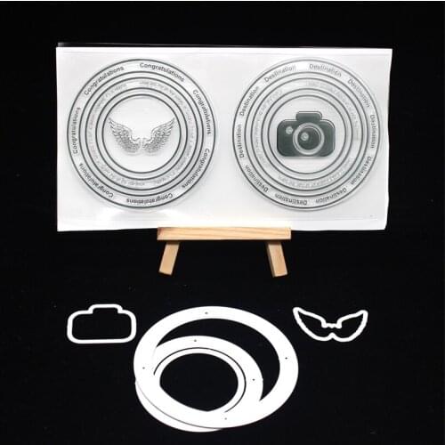 KSCRAFT Congratulations Transparent Clear Silicone Stamps for DIY Scrapbooking/Card Making/Kids Fun Decoration Supplies