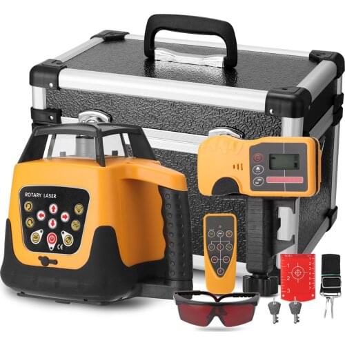 635nm Red Laser Line Self Levelling Machine Opeartion Modes Rotating Direction Speed Angle Laser Level 500m Working Distance