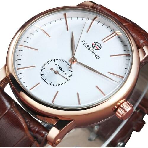 Mechanical Watch Men Luxury Minimalist Wristwatch Casual Classic Watches Mens 2020 Automatic Leather Strap Clock reloj hombre