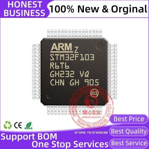 1pcs/lot 100% New original STM32F103R6T6 STM32F103R8T6 STM32F103RBT6 STM32F103RCT6 Microcontroller Chip
