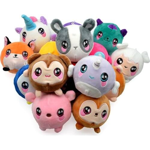2020 New Arrival Plush Toy PU Squishy Slow Rising Foamed Stuffed Plush Animals Genius Baby Doll Toys Stress Reliever Vent Gift